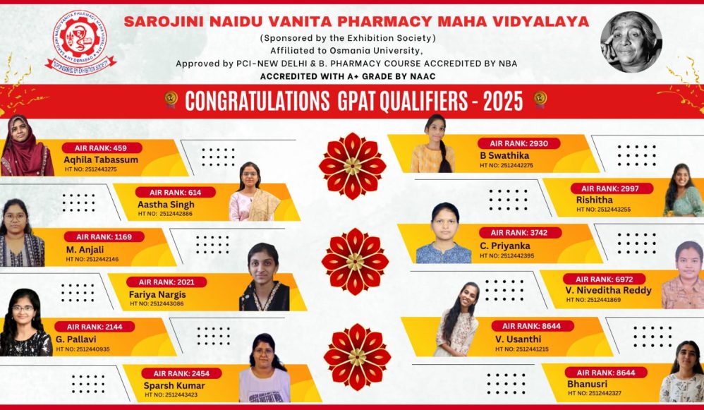 Gpat-2025 ranks